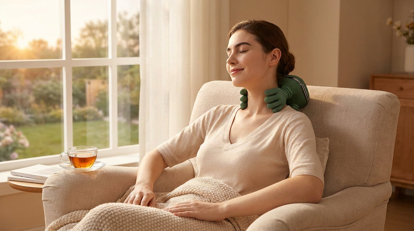 How do I use a Neck Massage Master device safely?
