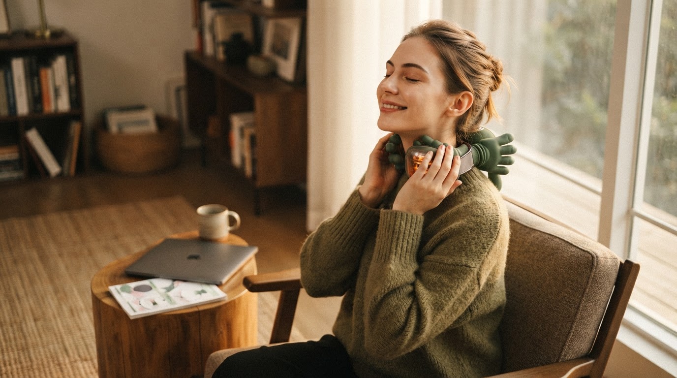 Can Neck Massage Master relieve tech neck stiffness?