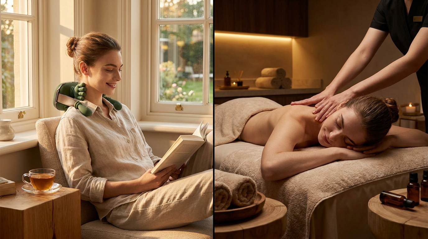 Choosing Between Neck Massage Master and Professional Therapy