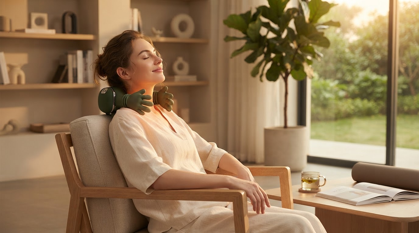 Summer Muscle Recovery: Dual-Zone Heat and Neck Massage Master