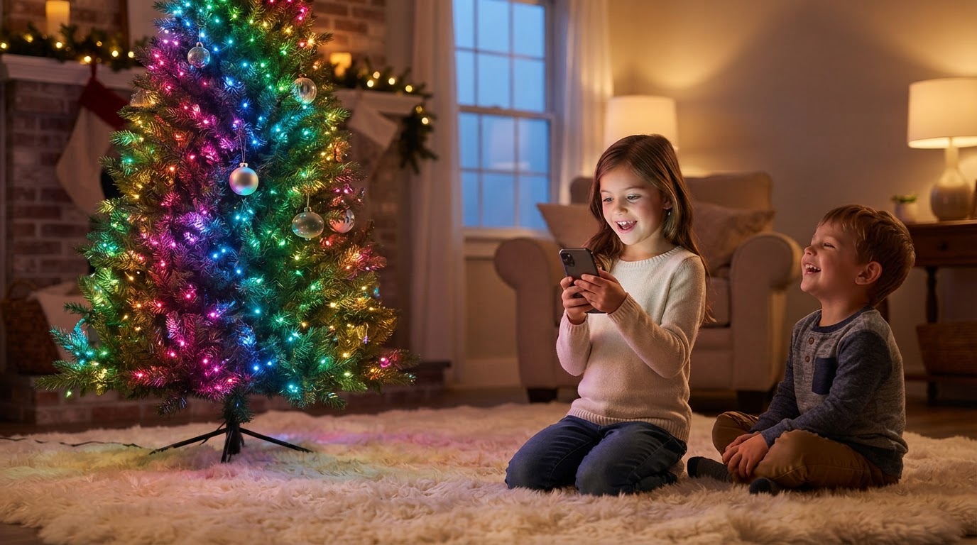 5-Step Smart Christmas Tree Lights Setup for Artificial Trees
