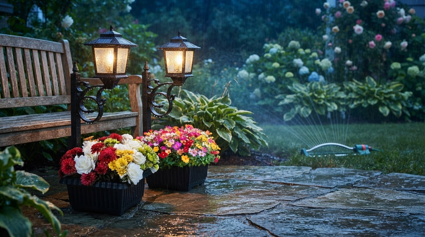 Understanding Weather Resistance: IP44 Waterproof Solar Lights for Summer