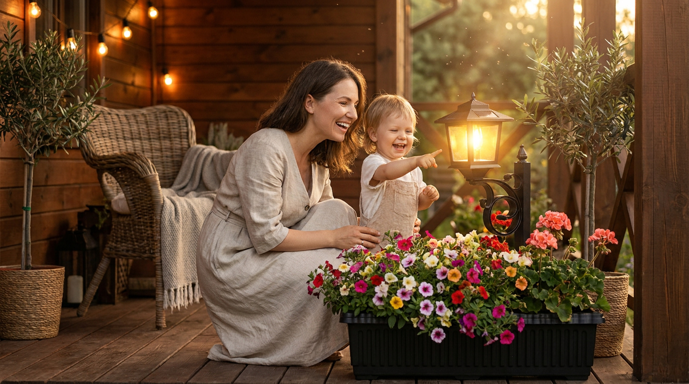 Five Steps to Setting Up a Solar Planter Lamp on Your Porch