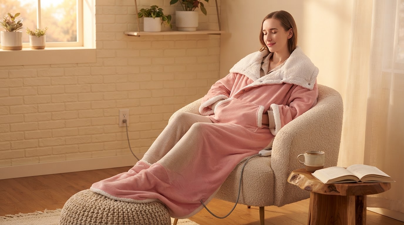 Why should I choose a Heated Blanket Wrap electric shawl?