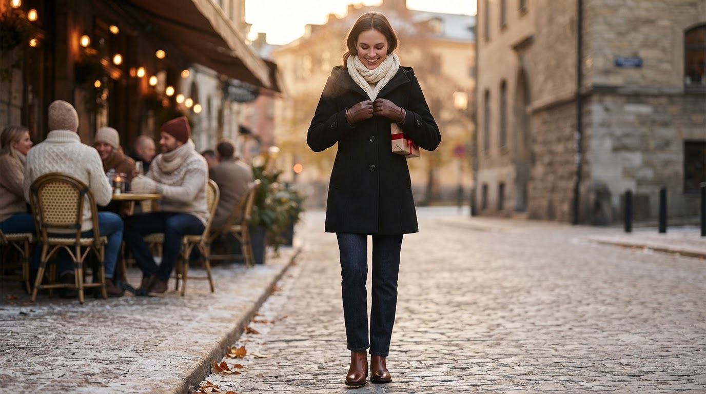 Finding a Fitted Hooded Wool Pea Coat for Winter