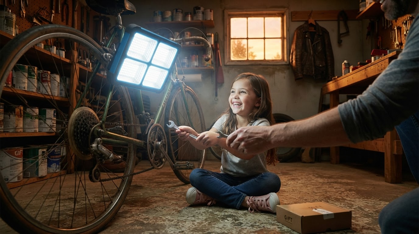 5-Step Setup for Hands-Free Solar Magnetic LED Work Light