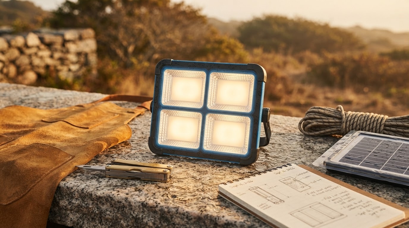 Selecting a Waterproof Solar Magnetic LED Work Light