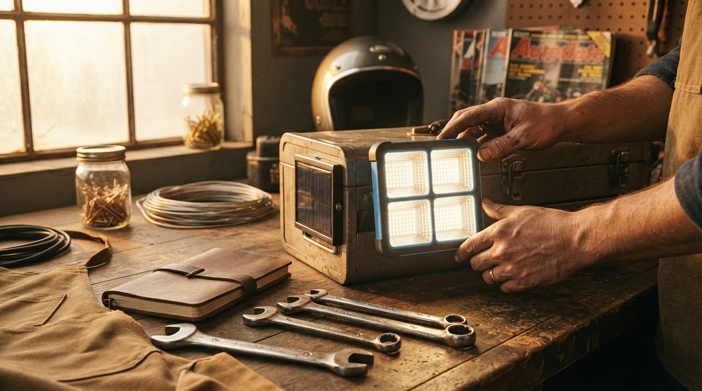 Is the Solar Magnetic LED Work Light a reliable tool?