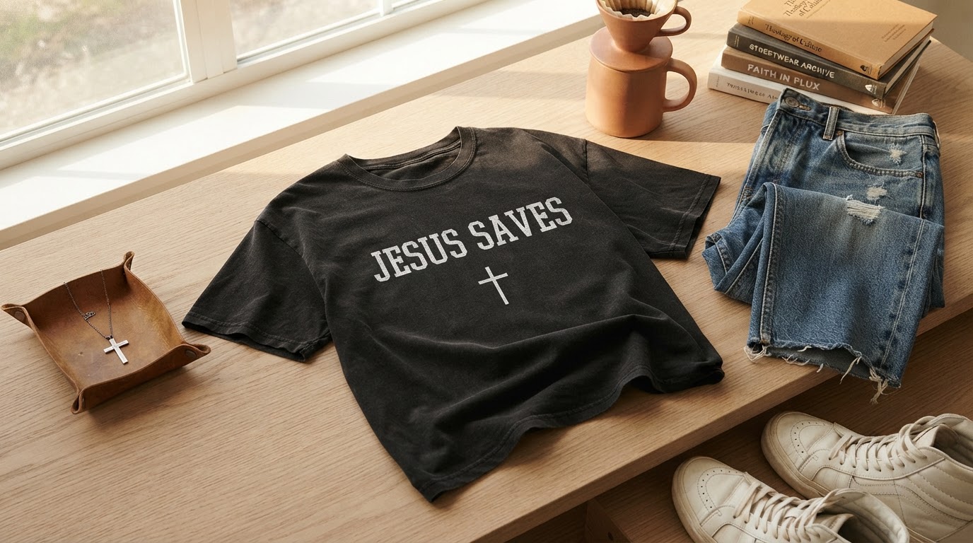 Jesus Saves T-Shirt and the Rise of Streetwear Silhouettes