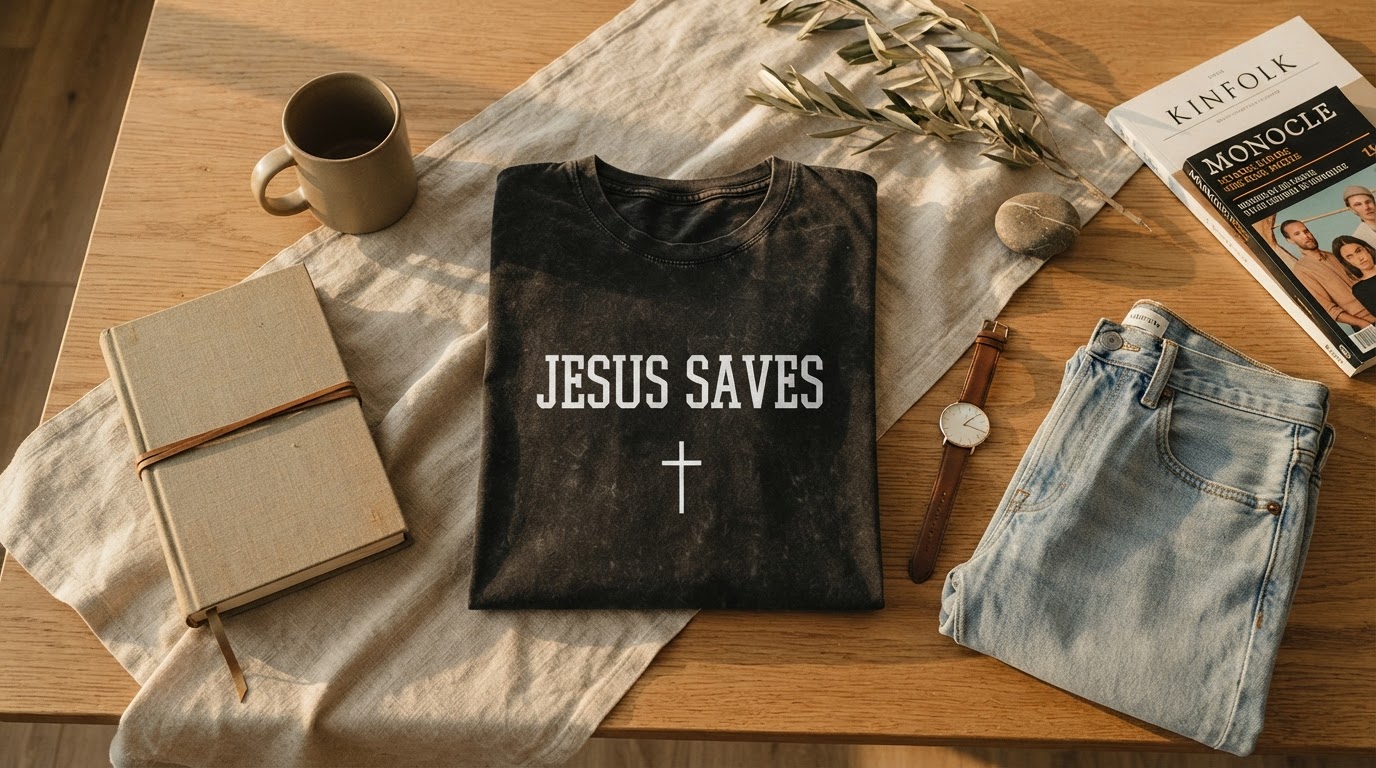 Minimalist Jesus Saves T-Shirt Style for Daily Wear
