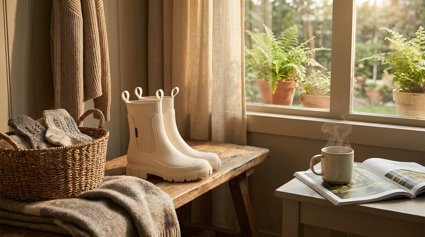 What makes Women’s Outdoor Boots | Rounded Toe Design comfortable for wide feet?