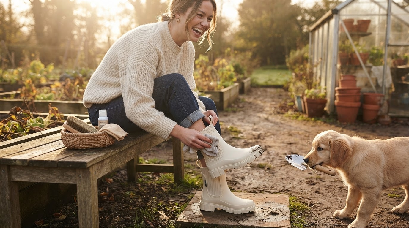 4-Point Maintenance for Women’s Outdoor Boots | Rounded Toe Design