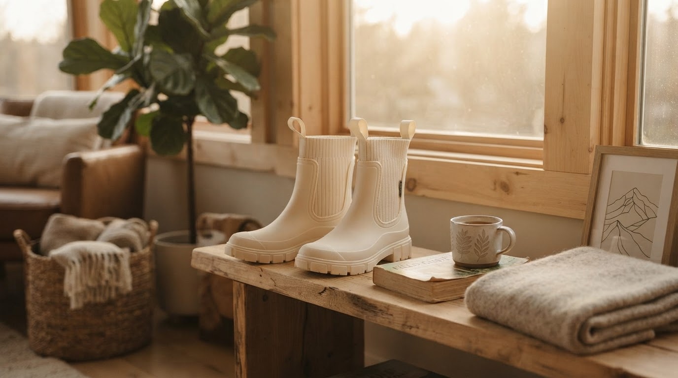 The 4-Point Balance for Women’s Outdoor Boots | Rounded Toe Design