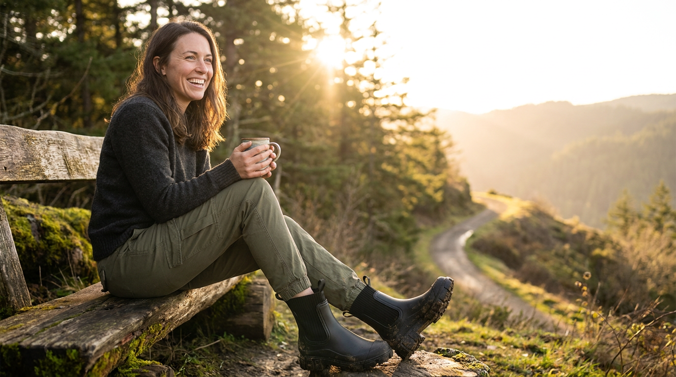 How do Women’s Outdoor Boots | Rounded Toe Design fit?