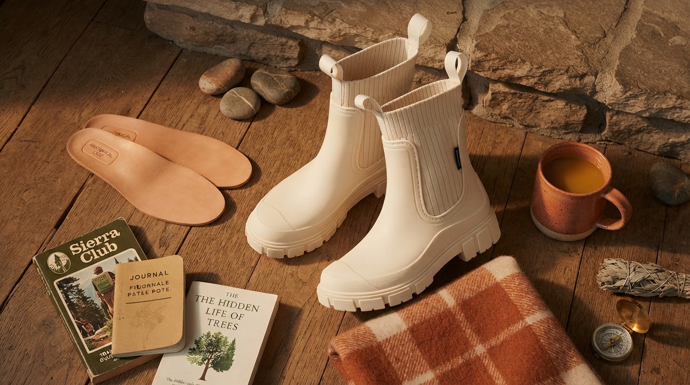 Natural Movement in Women’s Outdoor Boots | Rounded Toe Design