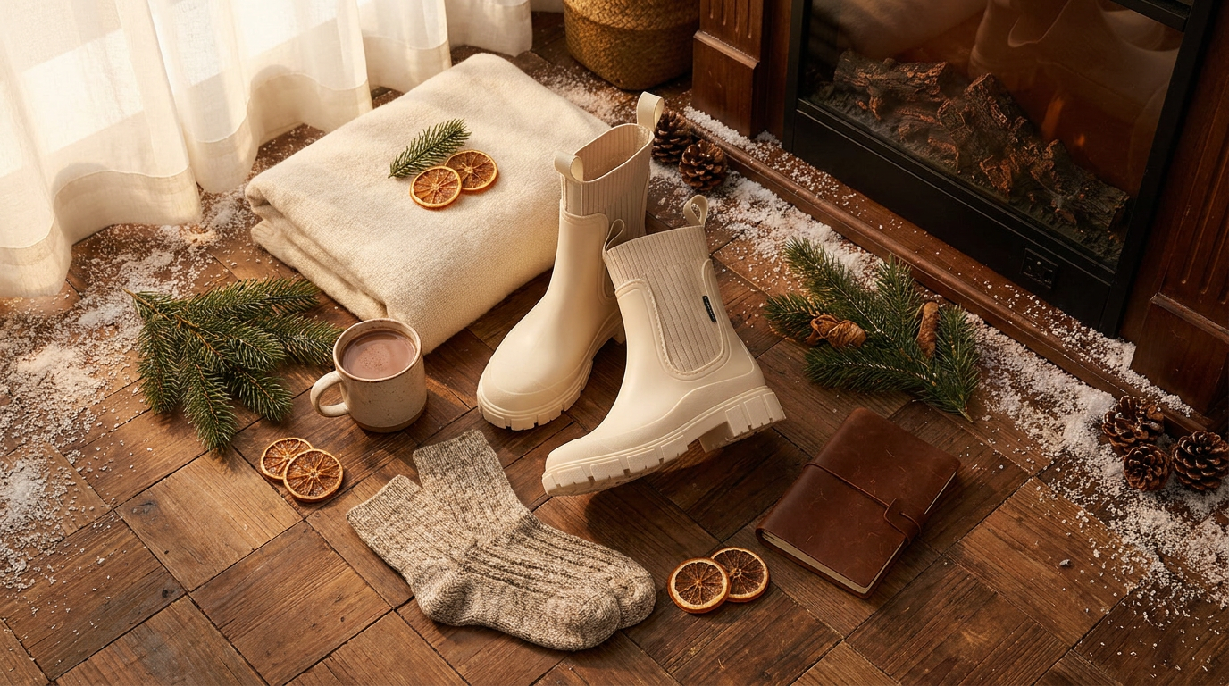 Women’s Outdoor Boots | Rounded Toe Design for Snow Traction