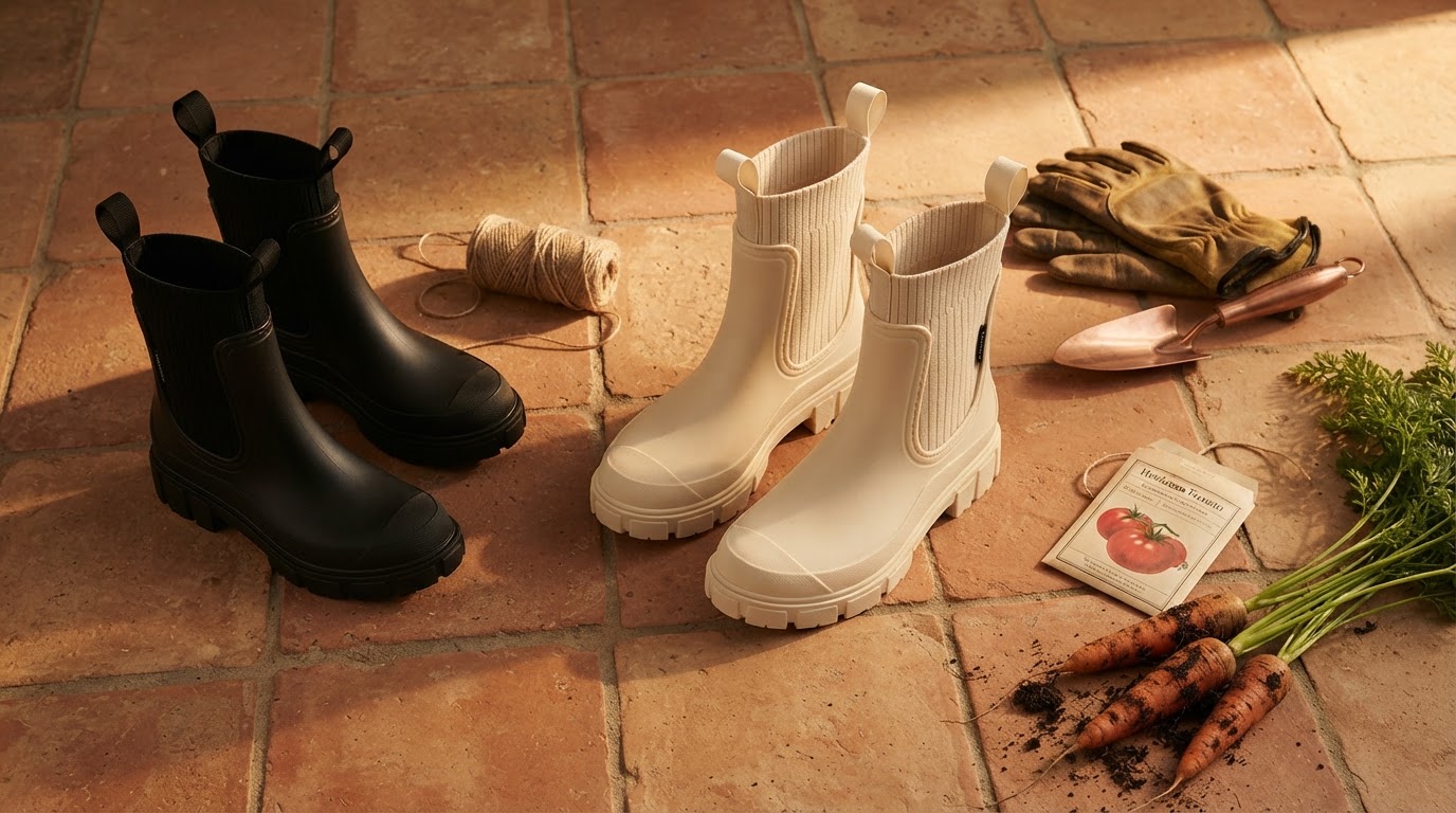 Women’s Outdoor Boots | Rounded Toe Design for Garden Tasks