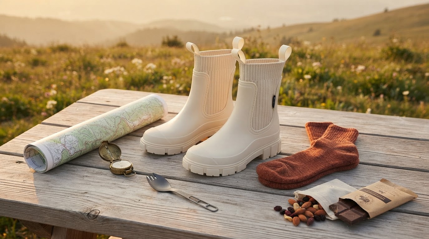 Women’s Outdoor Boots | Rounded Toe Design for Trail Comfort