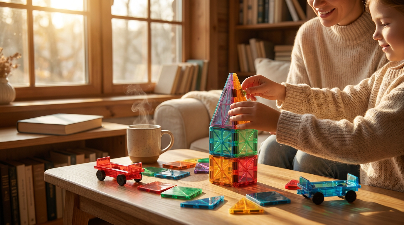 Is there an affordable Magna-Tiles alternative for STEM?