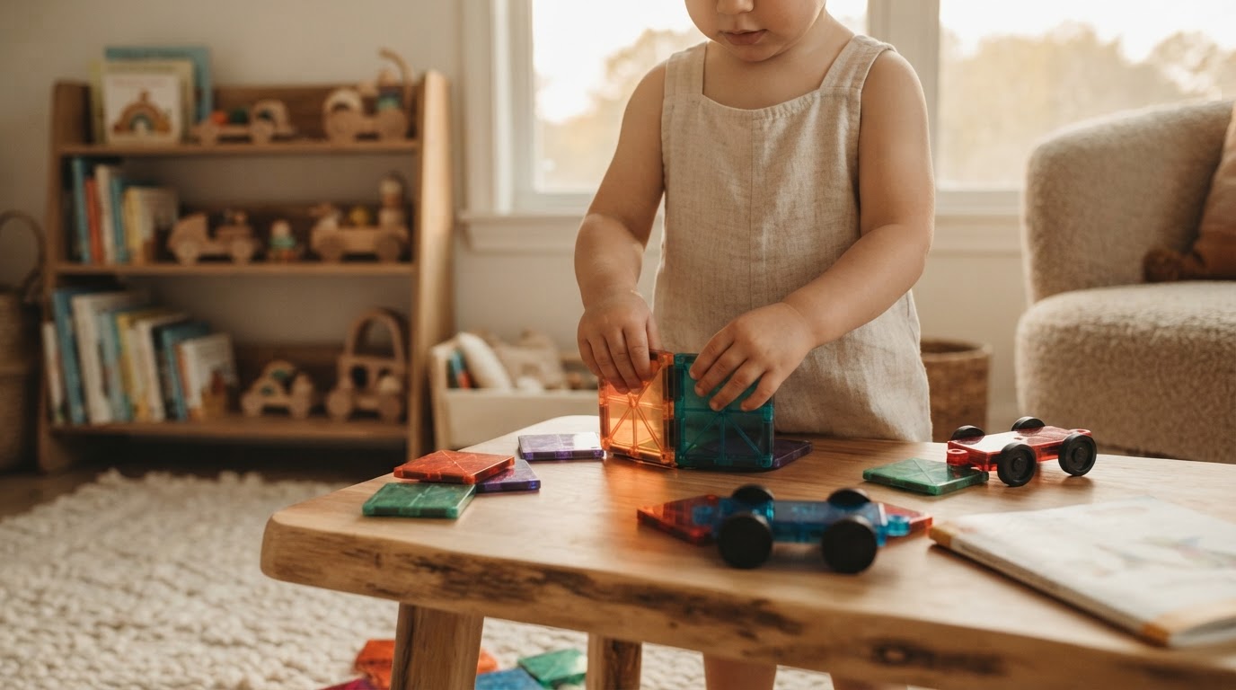 Are STEM Magnetic Tiles safe and non-toxic for toddlers?