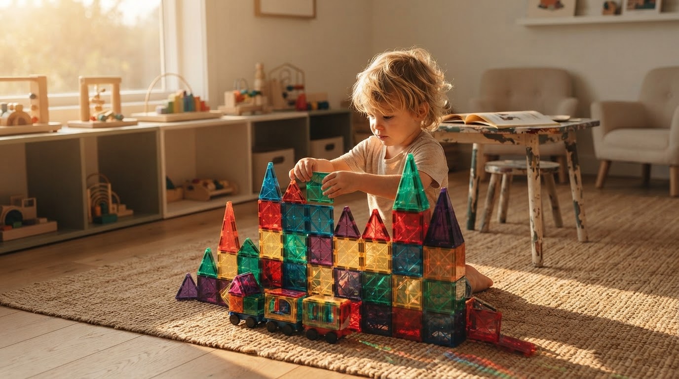 The Ultimate Guide to the Benefits of Magnetic Tiles for Toddlers