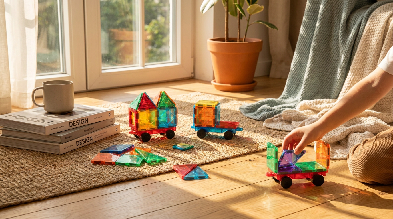What is the Best Magnetic Tiles Car Expansion Pack for STEM Learning?