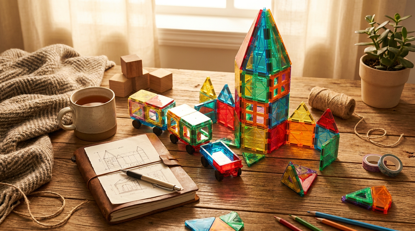 What are the best magnetic tiles on a budget for STEM learning?