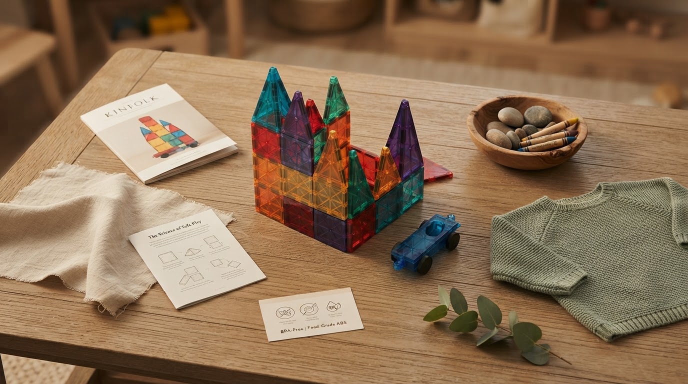Choosing Non-Toxic STEM Magnetic Tiles for Safe Play