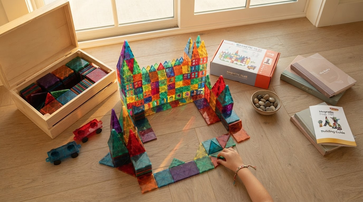 Choosing STEM Magnetic Tiles for Open Ended Play