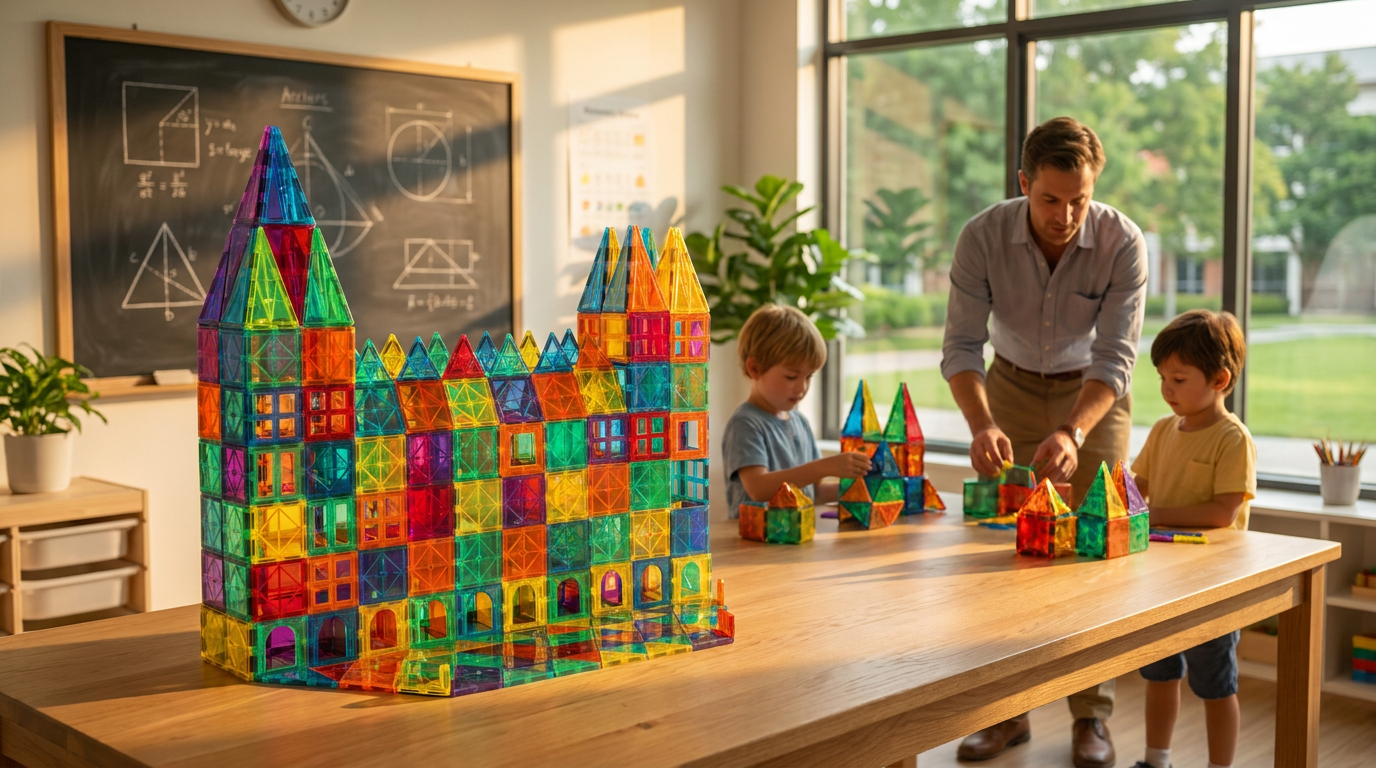 Integrating STEM Magnetic Tiles into Elementary Classrooms
