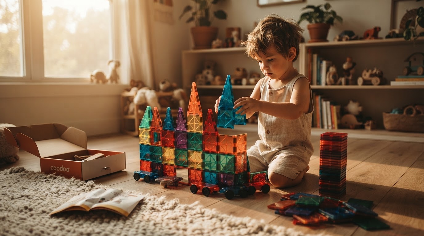 Coodoo Discount Challenges STEM Magnetic Tiles Value