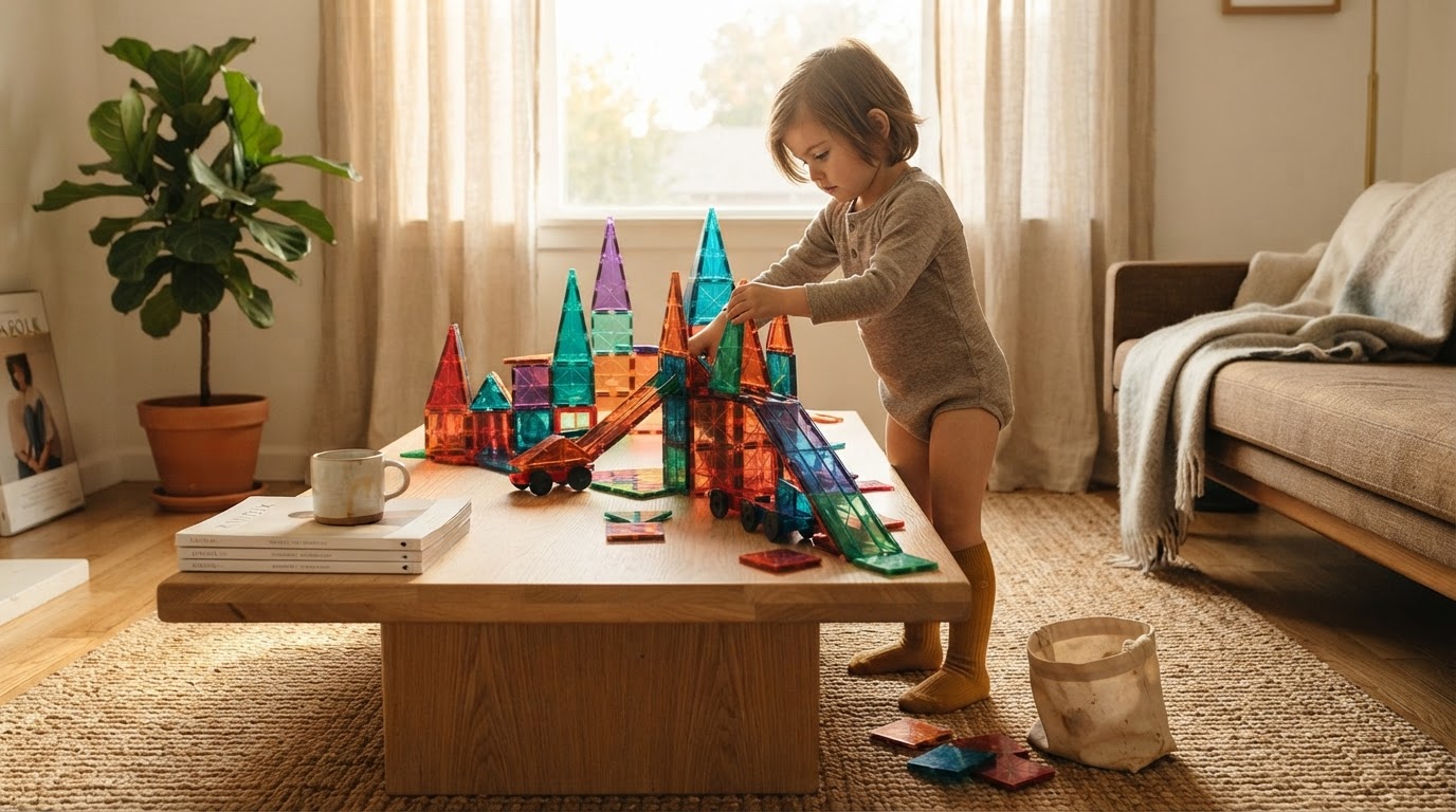 What Defines Open Ended Play for STEM Magnetic Tiles?