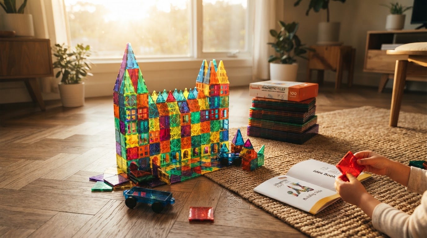 Gemmicc Magnetic Tiles Tested Against 42-Piece Deal
