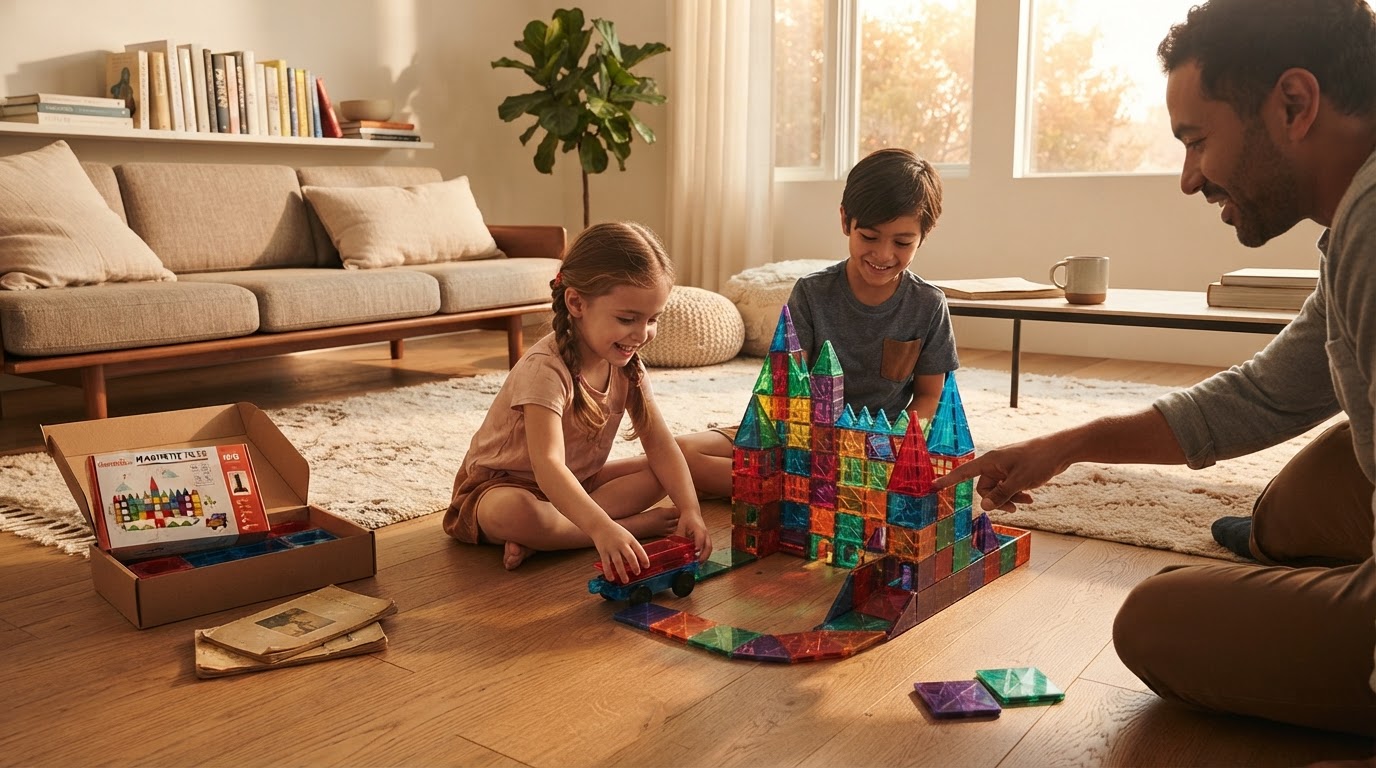 Gemmicc Magnetic Tiles Meet PicassoTiles Sale at Walmart