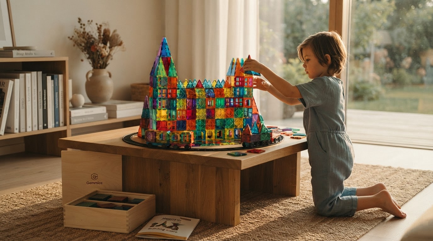 Gemmicc Challenges Playmags 100-Piece Set Value Proposition