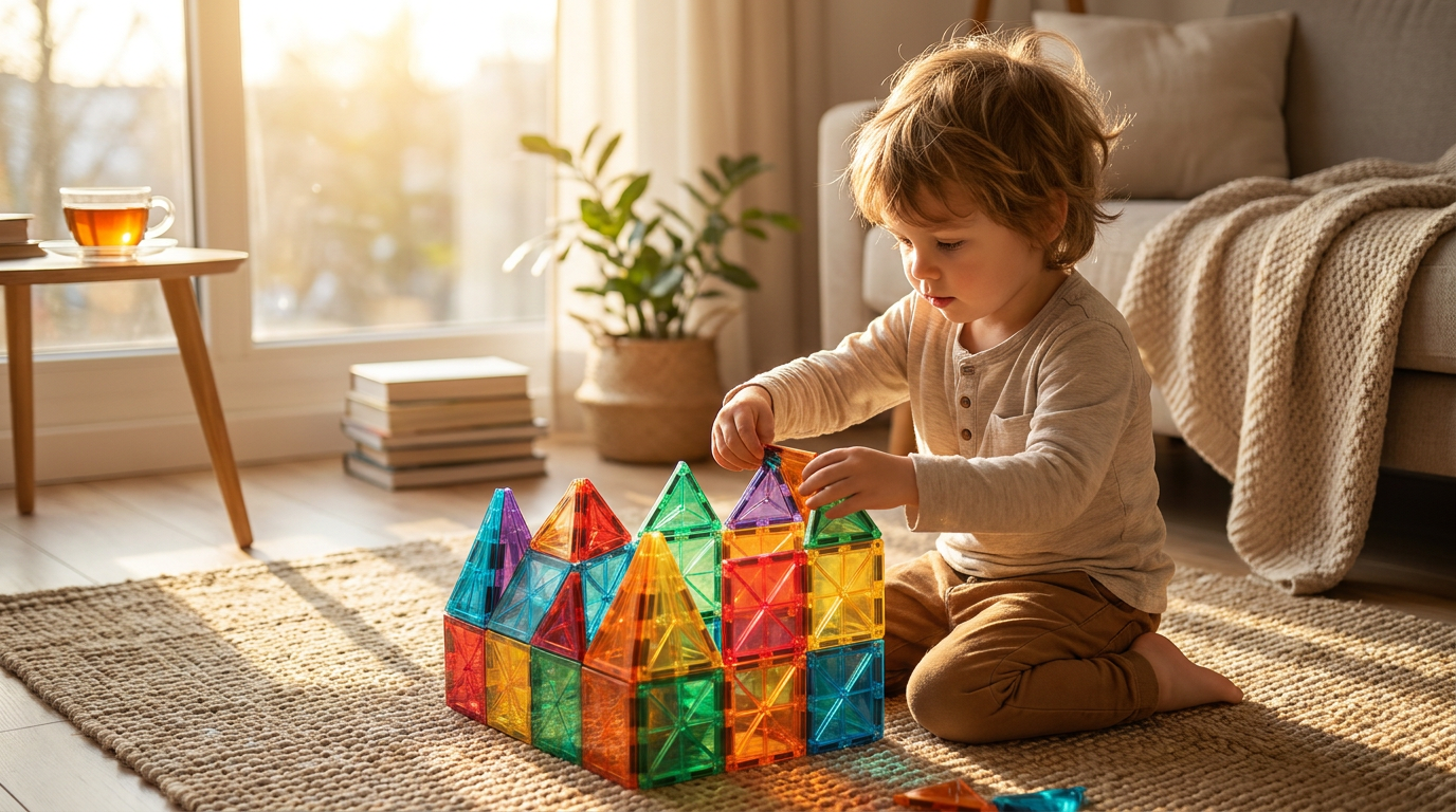 Rethinking Magnetic Tiles and Fine Motor Skills
