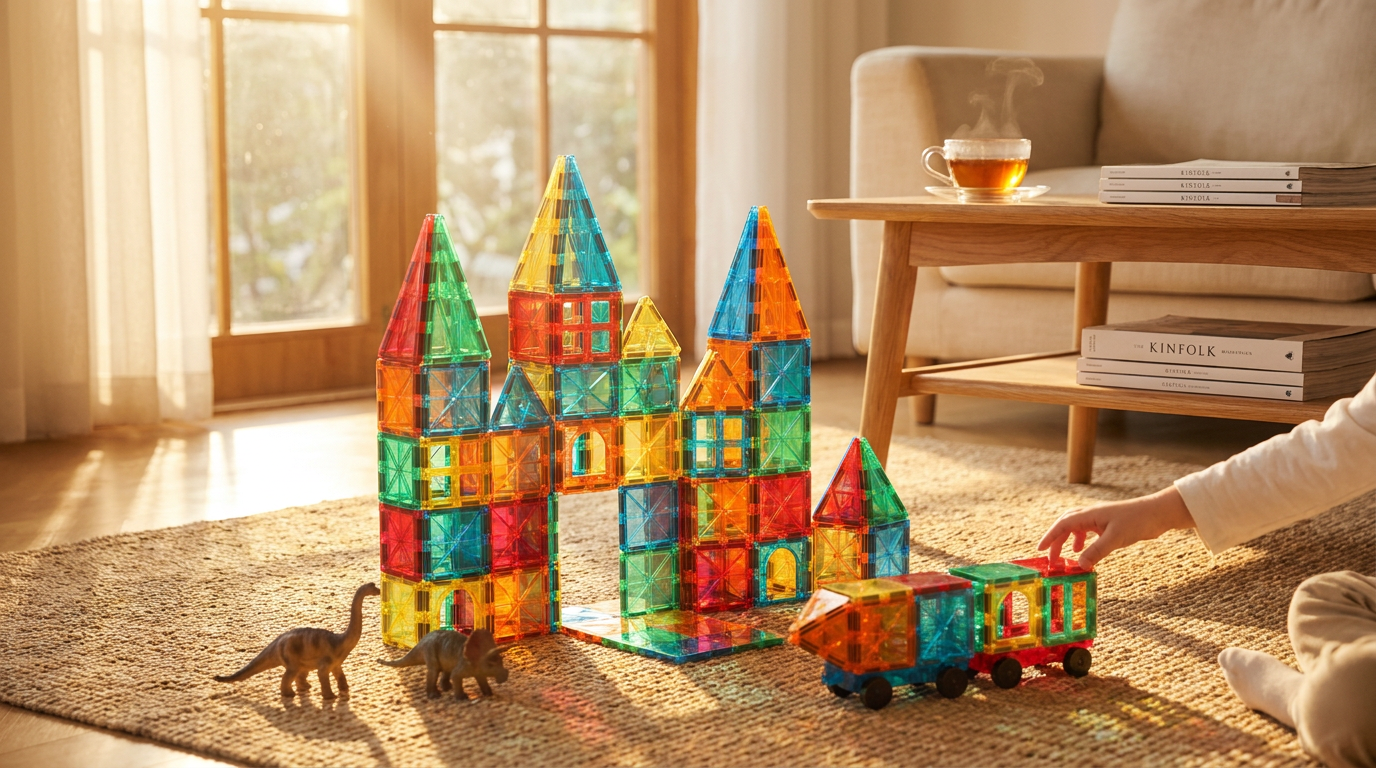 Jurassic World Tile Sale vs STEM Magnetic Tiles Durability