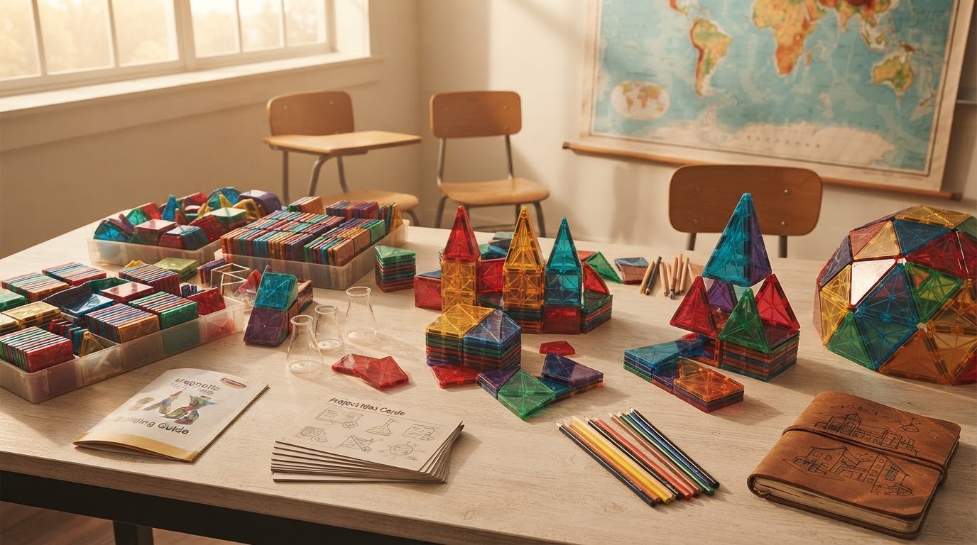 Equipping Classrooms with STEM Magnetic Tiles Bulk Sets