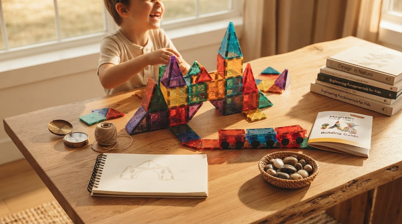 Maximizing Skill Development With STEM Magnetic Tiles