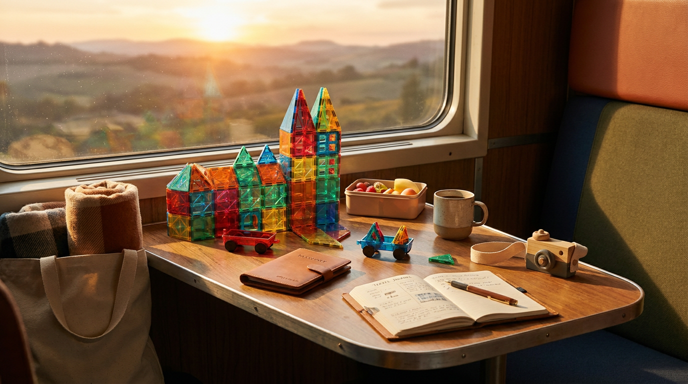 Optimizing Travel Play with STEM Magnetic Tiles