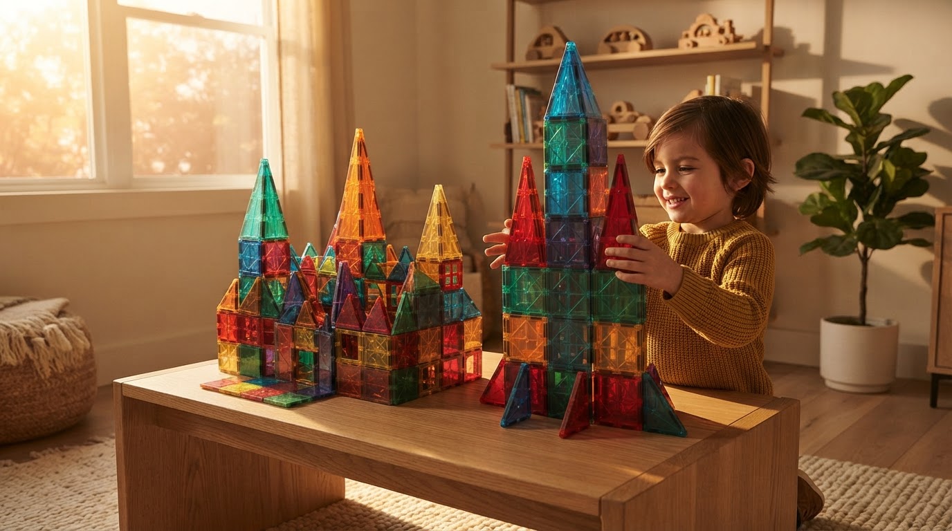Playmags Deal vs Gemmicc Magnetic Tiles Durability