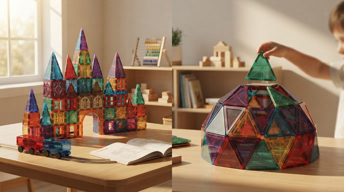 STEM Magnetic Tiles: A Field Comparison of Building Blocks