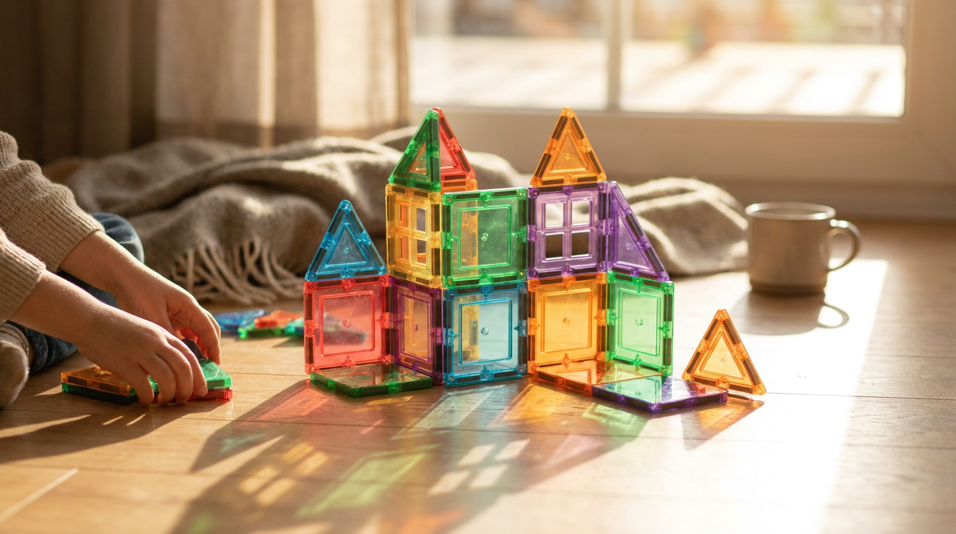 The Overstimulation Risk in Magnetic Tile Sensory Play