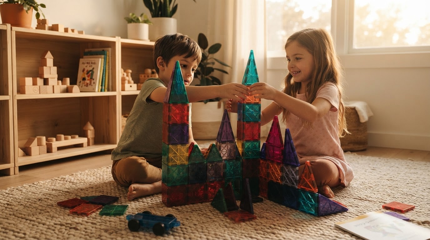 Is STEM Magnetic Tiles compatible with Magna-Tiles sets?