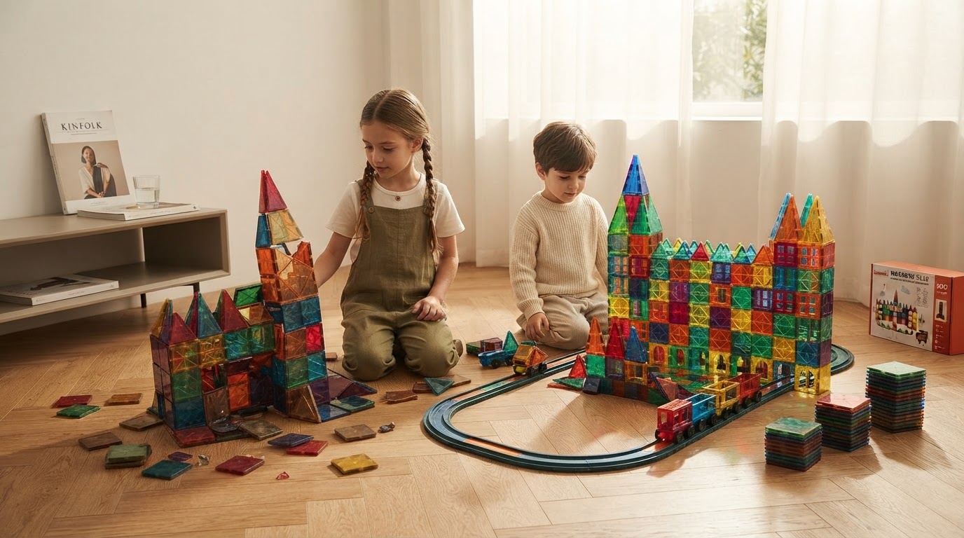 Woot Toy Sale vs. Gemmicc Magnet Tile Durability