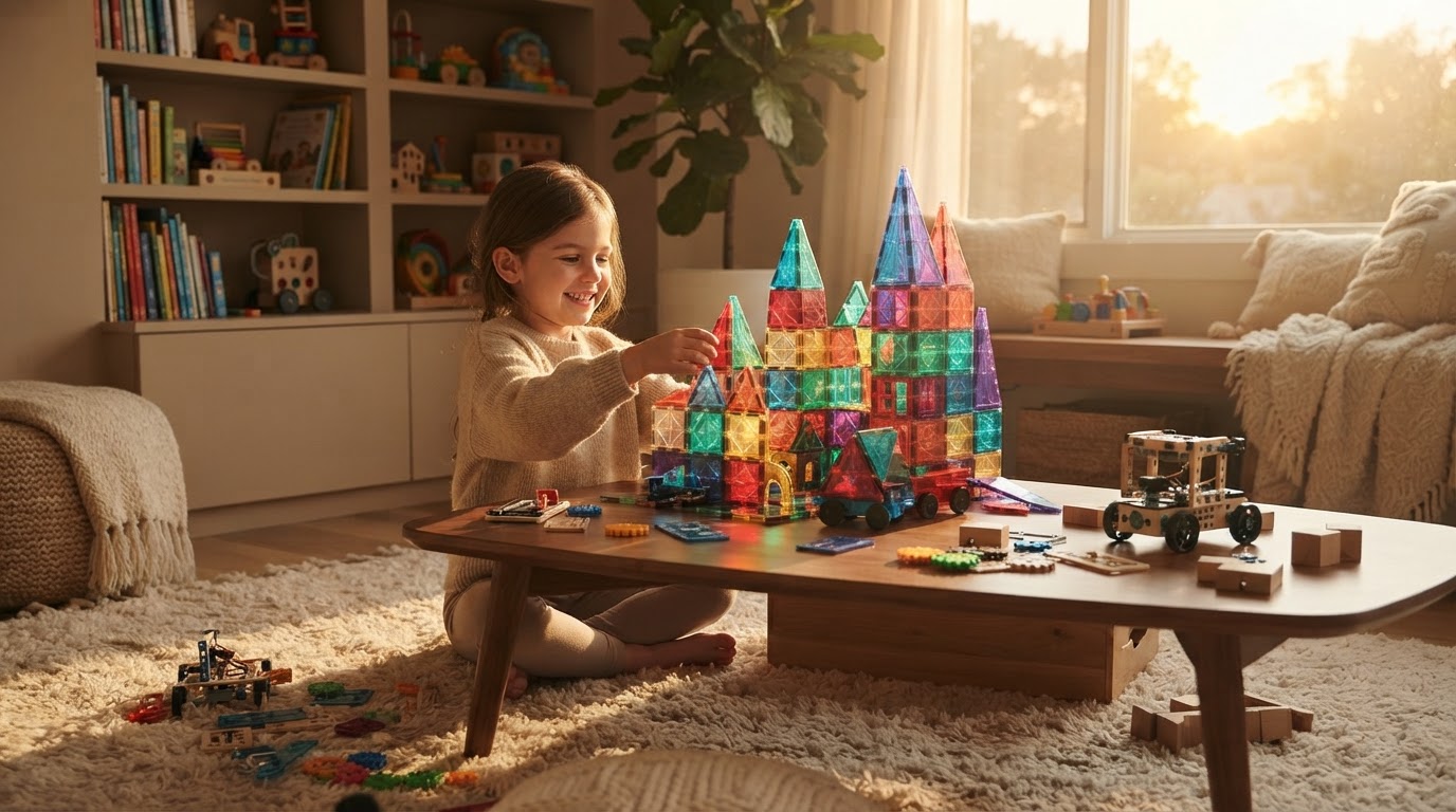 Woot Toy Sale Discounts Magnetic Tiles and Sensory Kits