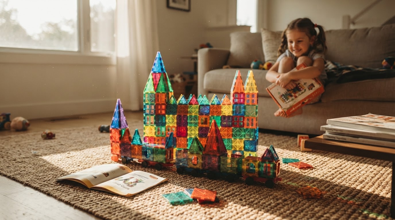 Woot Toy Sale vs. STEM Magnetic Tiles Durability