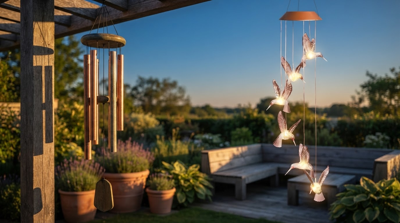 Which Solar Hummingbird WindChimes perform best outdoors?