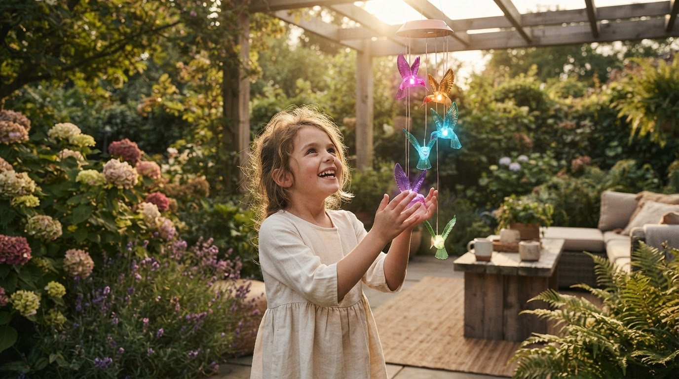 Understanding Solar Hummingbird WindChimes Technology