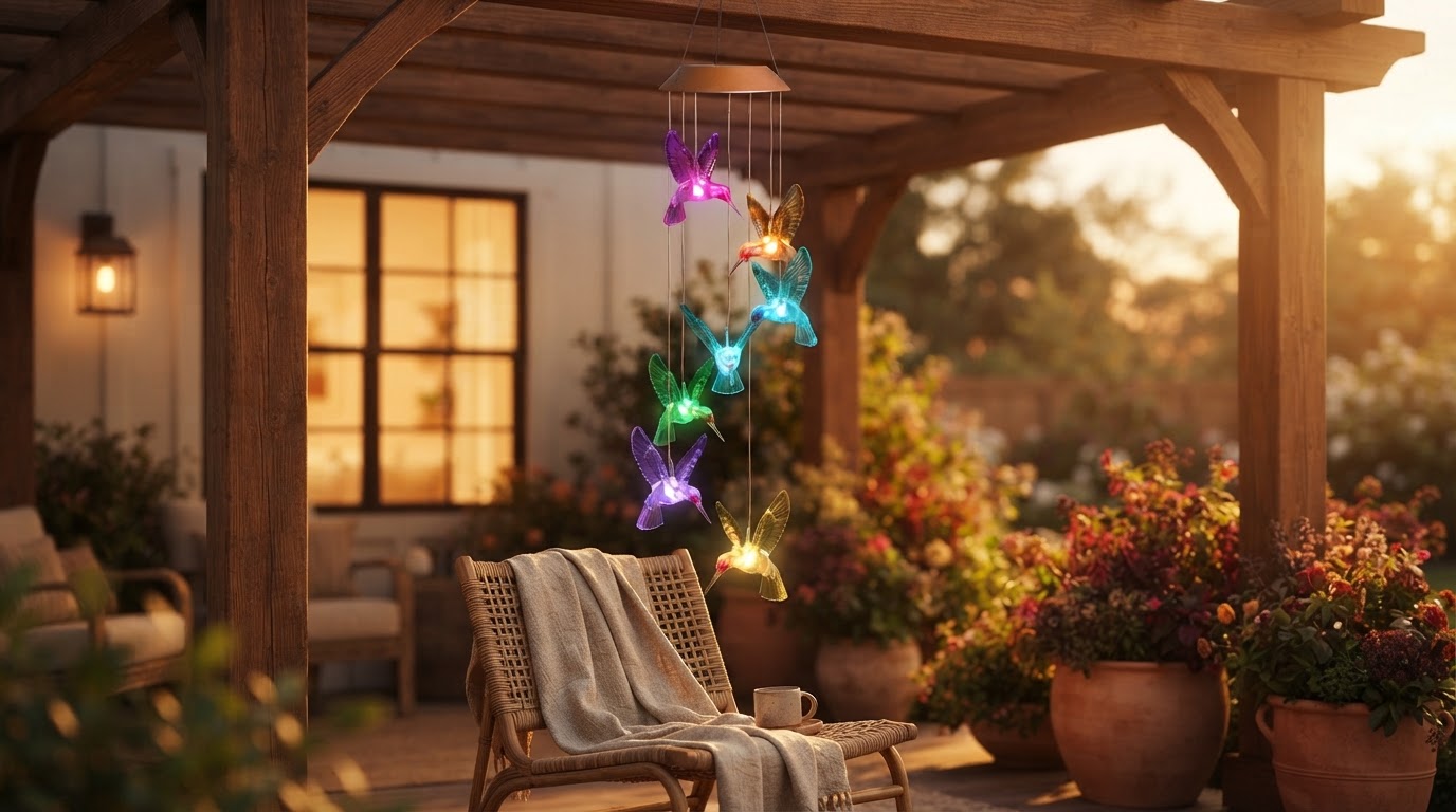 How to Install Solar Hanging Lights on a Patio
